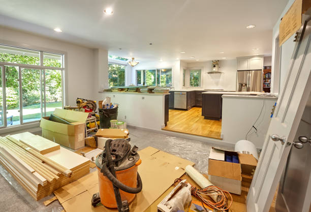 Professional Cabinet Installation technician working in Northfield, MN